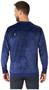 OppoSuits Deluxe Men's Sweaters Velvet Navy - Xmas Icons