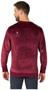 OppoSuits Deluxe Men's Sweaters Velvet Red - Xmas Icons