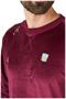 OppoSuits Deluxe Men's Sweaters Velvet Red - Xmas Icons