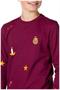 OppoSuits Deluxe Teen Boys' Sweaters TEEN BOYS X-Mas Icons - Burgundy