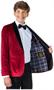 OppoSuits Deluxe Teen Boys' Blazers TEEN BOYS Dinner Jacket - Burgundy