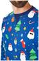 OppoSuits Men's Sweaters Festivity Blue