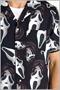 OppoSuits Men's Hawaiian Shirts SHIRT Short Sleeve GhostfaceT