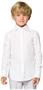 OppoSuits Boys' Shirts SHIRT LS White Knight Boys