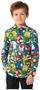 OppoSuits Boys' Shirts SHIRT LS Super Mario Boys