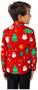 OppoSuits Boys' Shirts SHIRT LS Festivity Red Boys