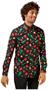 OppoSuits Men's Shirts SHIRT LS Christmas Icons Black