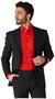 OppoSuits Men's Shirts SHIRT LS Christmas Icons Red