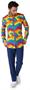 OppoSuits Men's Shirts SHIRT LS Zig Zag Rainbow
