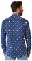 OppoSuits Men's Shirts SHIRT LS Pixel PAC-MANT
