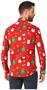 OppoSuits Men's Shirts SHIRT LS Festivity Red