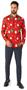 OppoSuits Men's Shirts SHIRT LS Festivity Red