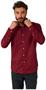 OppoSuits Men's Shirts SHIRT LS Blazing Burgundy