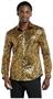 OppoSuits Men's Shirts SHIRT LS Golden Geo Star