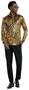 OppoSuits Men's Shirts SHIRT LS Golden Geo Star