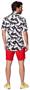 OppoSuits Men's Summer Shirts SHIRT Short Sleeve Daffy Duck