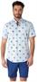 OppoSuits Men's Summer Shirts SHIRT Short Sleeve Super Mario Icons