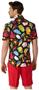 OppoSuits Men's Summer Shirts SHIRT Short Sleeve Tropical Thunder