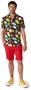 OppoSuits Men's Summer Shirts SHIRT Short Sleeve Tropical Thunder