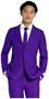 OppoSuits Teen Boys' Suits TEEN BOYS Purple Prince