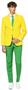 OppoSuits Men's Suits Green and Gold