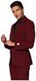 OppoSuits Men's Suits Blazing Burgundy