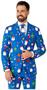 OppoSuits Men's Suits Festivity Blue