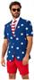 OppoSuits Men's Summer Suits SUMMER Stars and Stripes