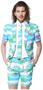 OppoSuits Men's Summer Suits SUMMER Flaminguy