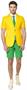 OppoSuits Men's Summer Suits SUMMER Green and Gold