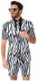 OppoSuits Men's Summer Suits SUMMER Zazzy Zebra