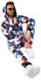 OppoSuits Men's Onesies CrissCrosser