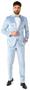 OppoSuits Men's Tuxedos Vintage Blue Velvet