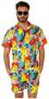 OppoSuits Men's Summer Sets Pika Pikachu