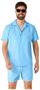 OppoSuits Men's Summer Sets Cool Blue
