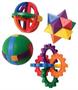 Plastic Puzzle Balls (Include 12 Units)