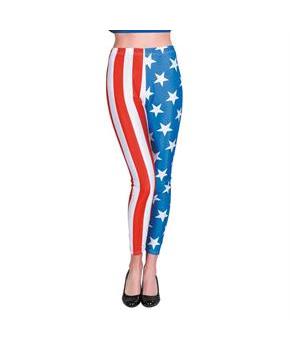 Adults Patriotic Leggings
