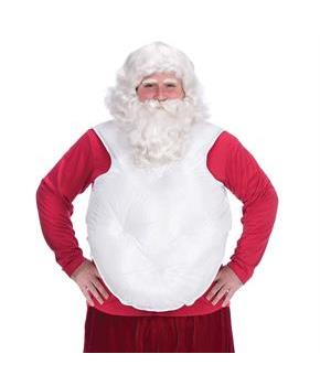 White Santa Belly Suit Stuffer