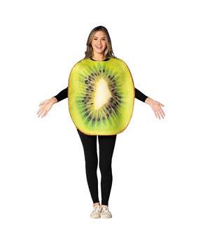 Adults Green Kiwi Fruit Tunic Costume