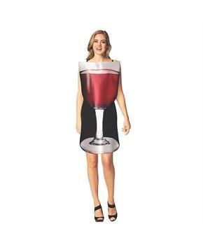 Get Real Glass Of Red Wine Costume