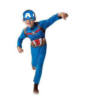 Capt. America Steve Rogers Value Child Costume