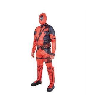 Adults Qualux Marvel Deadpool & Wolverine Deadpool Jumpsuit Costume