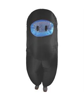 CREWMATE KILLER BLACK ADULT CYAN ADULT RED ADULT COSTUME