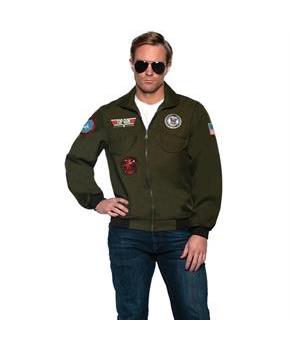 Navy Top Gun Pilot Jacket Adult Costume