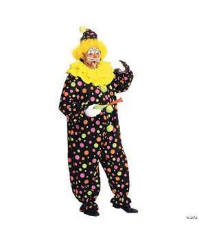 Adult Polka Dot Clown Costume