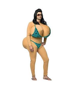 Big Bikini Boobs and Butt Adult Costume