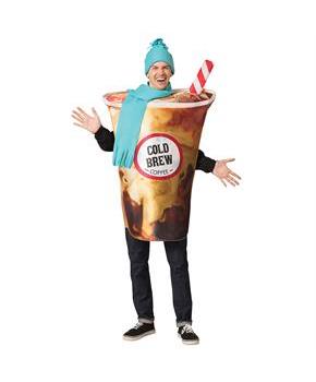 Cold Brew Coffee Adult Costume