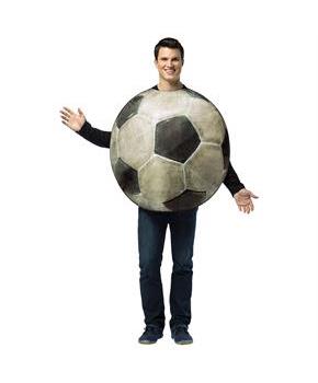 Men's Soccer Ball Costume