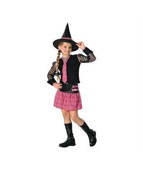 Girl's Drama Queen Witch Costume