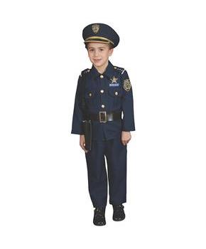 Unisex Police Child Costume